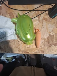 Dozator de apă pentru plante Scheurich Bördy XXL Green Pearl 33 cm 1,0 — defect, funcționează parțial: conul este dezlipit (stare: vezi a 2-a imagine) 2