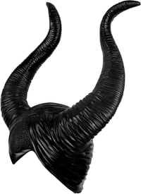 Maleficent Latex Szarvak - Halloween Női Jelmez Fejdísz 1