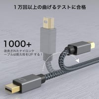 iVANKY 4K Mini DisplayPort Kábel 1m Fekete - Surface Pro, MacBook Kompatibilis 4