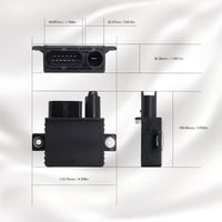HISports GSE105 Izzítás Vezérlő Egység - BMW E81-93, E60-61, X1, X3 Modellekhez - 1-es, 3-as, 5-ös Sorozat 2004-2013 Kompatibilis 2