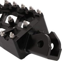 JFG RACING Motoros Lábtartó - CNC Alumínium Széles Pedálok Sur Ron Light Bee és CRF150F/230F Modellekhez, Fekete 6