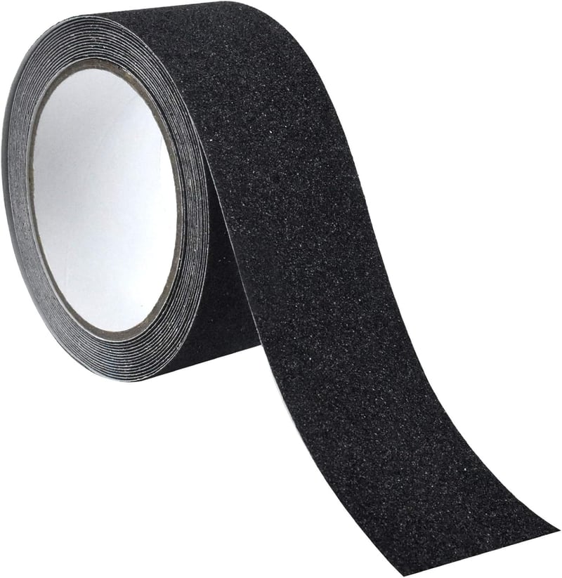 Skyzone fekete csúszásgátló szalag lépcsőkhöz, 5 cm x 5 m
