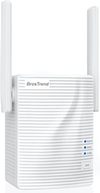 BrosTrend AC1200 Dual Band WiFi Adapter USB 3.0 - Vezeték Nélküli Hálózati Vevő PC és Laptop Számára, Nagy Hatótávolságú Antennával 1