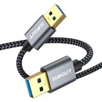SUNGUY USB 3.0 Szürke Kábel Nyomtatókhoz, 5 Gbit/s Sebesség - Újracsomagolt 7