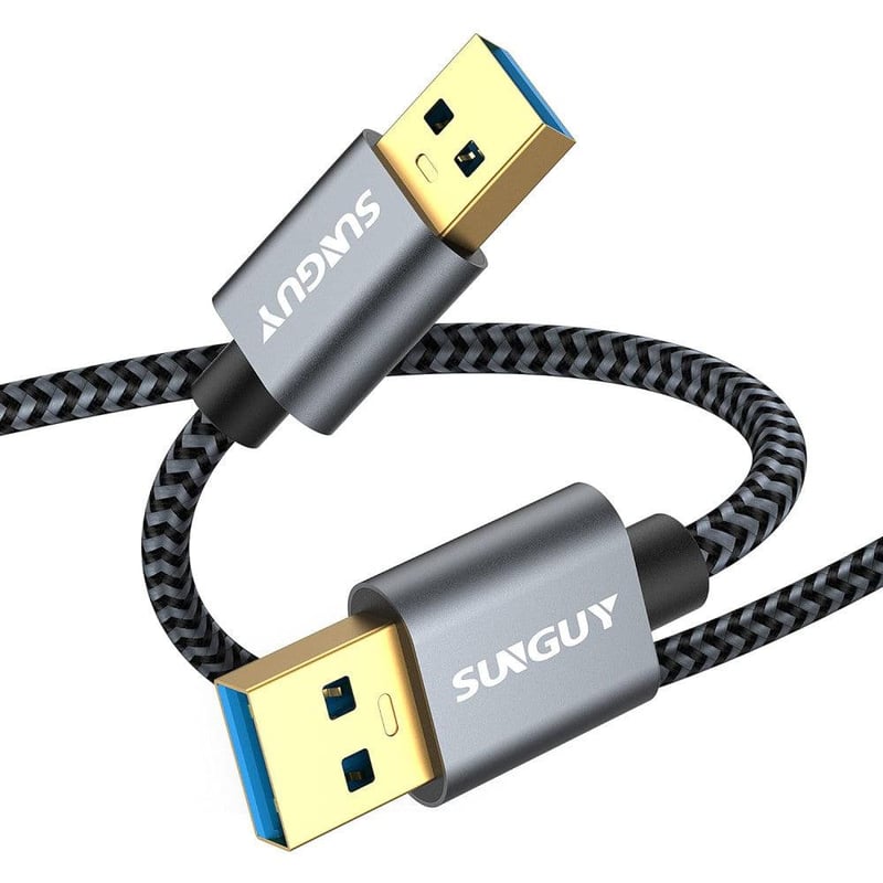 SUNGUY USB 3.0 Szürke Kábel Nyomtatókhoz, 5 Gbit/s Sebesség - Újracsomagolt