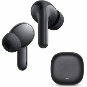 Bezdrôtové slúchadlá Xiaomi Redmi Buds 8 Lite, 42 dB ANC, 36 h, Bluetooth 5.4 – čierne — bez nabíjacieho kábla (stav: pozri 2. obrázok)