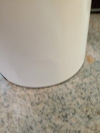 Coș de gunoi cu pedală Brabantia NewIcon 12 litri, alb, cu găleată interioară din metal - cosmetic — aspect exterior murdar și ușor îndoit (stare: vezi a 2-a imagine) 3