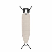 Žehliaca doska Brabantia 110x30 cm Denim Grey, poťah zo 100% Fairtrade bavlny — chýba 1 plastová koncovka na nohe (stav: viď 2. obrázok) 6