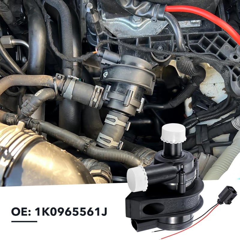 Gedlex 12V-os kiegészítő vízszivattyú VW, Audi, Skoda modellekhez - 1K0965561J
