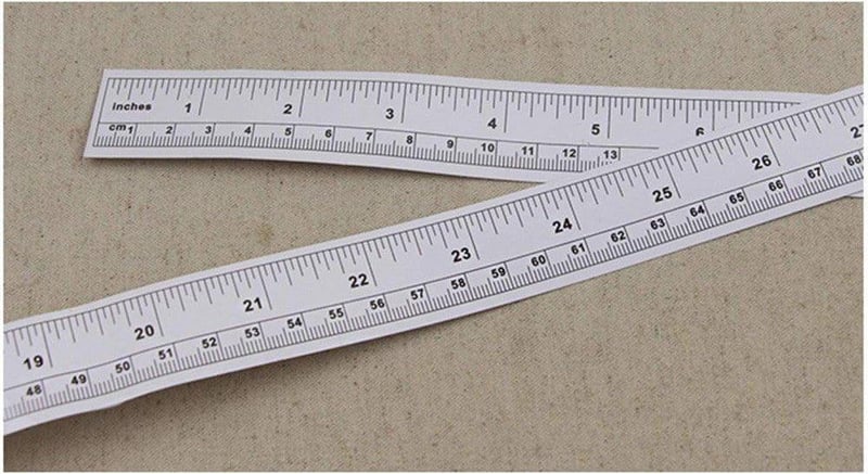 Mein HERZ 90 cm-es öntapadós mérőszalag szett varráshoz, 3 db-os