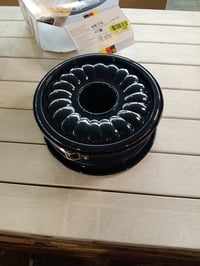 Tortová forma Dr. Oetker Back-Liebe s otváracím mechanizmom, Ø 26 cm, so smaltovaným dnom, plochým dnom a dnom na bábovku, extra vysokým okrajom, tmavomodrá 2