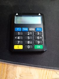 Generator TAN Kobil Optimus Comfort V1.4 pentru Sparkasse și servicii bancare — defect, pentru piese: nu pornește (stare: vezi a doua imagine) 2