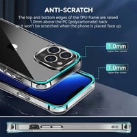 iPhone 13 Pro átlátszó vékony szilikon védőtok, ütésálló 7