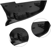 GSRECY Fényes Fekete Visszapillantó Tükör Borítás BMW F20 F21 F30 F36 X1 E84 Kompatibilis - M4 Stílusú Autó Külső Tuning Szett (2 db) 8