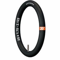 Cameră de aer pentru bicicletă AVVS Tech 20 inch 20x1.75-2.125 (47/62-406) Butil, valvă auto AV 40, pentru BMX, bicicletă pentru copii, bicicletă pliabilă, remorcă — set 1 bucată 1