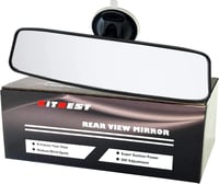 KITBEST Autós Belső Visszapillantó Tükör Tapadókoronggal - Széles Látószögű Állítható Oktató Tükör Autóhoz SUV Teherautóhoz 240x64mm 1