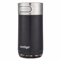 Contigo Luxe Autoseal termo šalica od nehrđajućeg čelika, crna (Licorice), 360 ml — Vidljivi su tragovi trošenja na dnu (stanje: vidi 2. sliku) 1