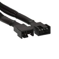 Easycargo set od 4 crna PWM kabela za razdjelnik ventilatora 4