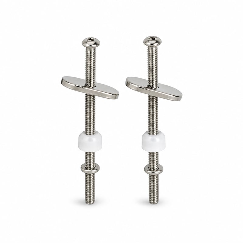 Set de fixare pentru capac WC din duroplast Schütte SLIM ANTRACIT