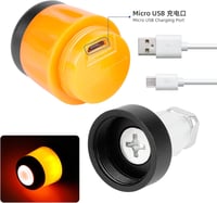 Segway Ninebot Max G30 vízálló LED-es markolatbővítő, fekete-narancs 3