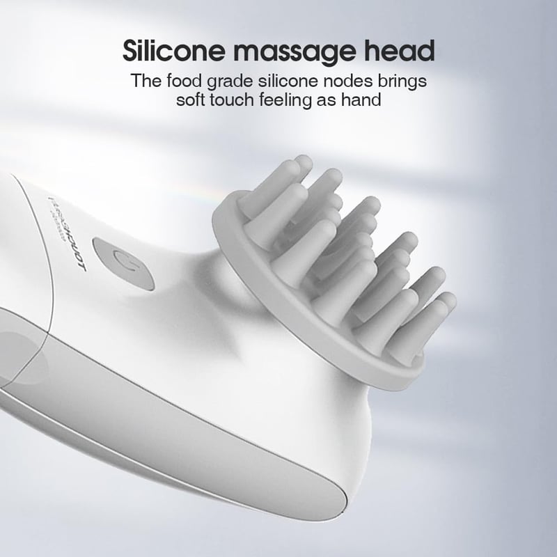 TOUCHBeauty elektromos fejmasszírozó készülék, 2 cserélhető fejjel és arckeféve