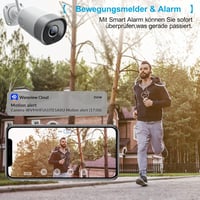Wansview WiFi Kültéri Biztonsági Kamera 1080P - Mozgásérzékelés, Kétutas Hang, SD Kártyahely 6