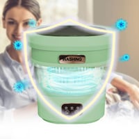 SuLiao 15L Mini Mosógép 2in1 Centrifugával Utazáshoz Lakókocsiba Kollégiumi 2