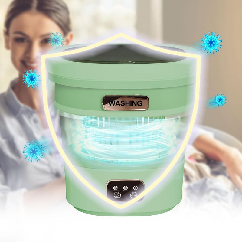 SuLiao 15L Mini Mosógép 2in1 Centrifugával Utazáshoz Lakókocsiba Kollégiumi