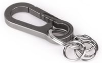 Tibitdeer titán karabiner kulcstartó szett - erős, strapabíró, 2 darabos 2