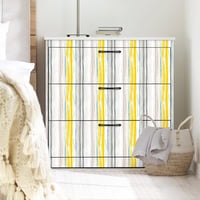 Hode Színes Csíkos Öntapadós Tapéta Tekercs 45cm×3m 2