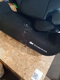 Scaun auto Kinderkraft UNITY2 i-Size 100-150 cm Isofix gri, husă respirabilă — pătat, carcasă uzată în partea din spate (stare: vezi poza 2) 3