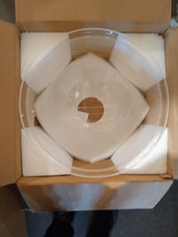 Priehľadný akrylový ochranný kryt na stroj na cukrovú vatu VEVOR pre 52 cm nádobu so spodnou drážkou na oslavy a do prevádzok 4