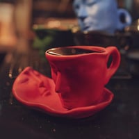 Baci Milano fekete kávéscsésze szett pároknak, 290ml - Egyedi ajándék évfordulóra 5
