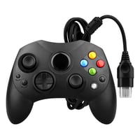 Xbox régi generációs vezetékes kontroller, S típusú, fekete 1