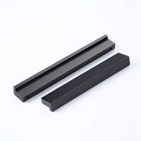 Alumínium L-alakú Szekrényfogantyú Szett 10db, 160mm - Bontott 5