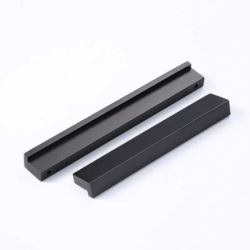 Alumínium L-alakú Szekrényfogantyú Szett 10db, 160mm - Bontott