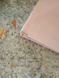 Album foto Exacompta Skandi 25x25 cm, 30 pagini albe, 60 fotografii, copertă din catifea, fereastră personalizabilă – murdar (stare: vezi a 2-a imagine) 3