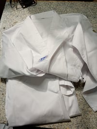 Kwon Song taekwondo kimono uniseks bijeli 180 cm za djecu i odrasle, odjeća za borilačke vještine 2