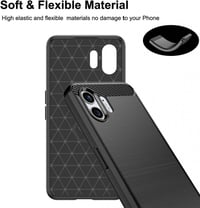 Nothing Phone 2 Fekete Ütésálló Ultravékony Védőtok 5