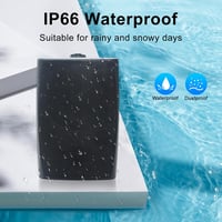 Herdio 6.5" Bluetooth Kültéri Hangszórópár - IP66 Vízálló, Falra Szerelhető, 400W, Erőteljes Basszus, Fekete

AI: I've created a concise Hun 5