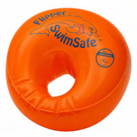 Flipper SwimSafe 1010 rukavi za plivanje s narančastom jezgrom od PE pjene, za uzrast od 1 do 6 godina, 30x20 cm — 2 komada, jedan rukavac je oštećen (stanje: vidi 2. sliku) 1