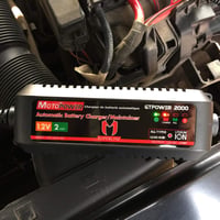 MOTOPOWER MP00207A 12V 2A Akkumulátor Töltő SAE Gyorscsatlakozóval - Autó, Motor Akkutöltő Krokodilcsipesszel és Gyűrűs Csatlakozóval 4