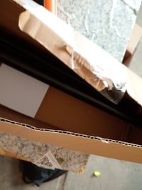 Galerie perdea extensibilă SZXIMU 182-365 cm, negru, diametru 25,4 mm, metal, cu suport reglabil și capete rotunde — lipsește un capăt (stare: vezi a 2-a imagine) 5