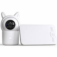 ieGeek 1080P kamera za nadzor bebe bez 5-inčnog zaslona (nepotpuno), PTZ rotacija 360° — Zaslon nedostaje (stanje: vidi 2. sliku) 1