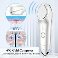 TouchBeauty arcmasszírozó készülék meleg-hideg és vibrációs funkcióval, ránctalanító 4