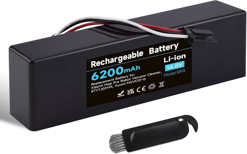 Mspalocell 6200mAh akkumulátor Wyze és Viomi robotporszívókhoz