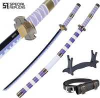 57 Special Replicas Roronoa Zoro bambusz anime katana cosplay kard - 105 cm 2