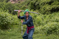 57 Special Replicas Roronoa Zoro bambusz anime katana cosplay kard - 105 cm 6