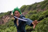57 Special Replicas Roronoa Zoro bambusz anime katana cosplay kard - 105 cm 4