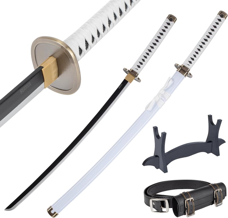 57 SPECIAL REPLICAS Bamboo Anime Katana Cosplay Kard 105cm Roronoa Zoro One Piece